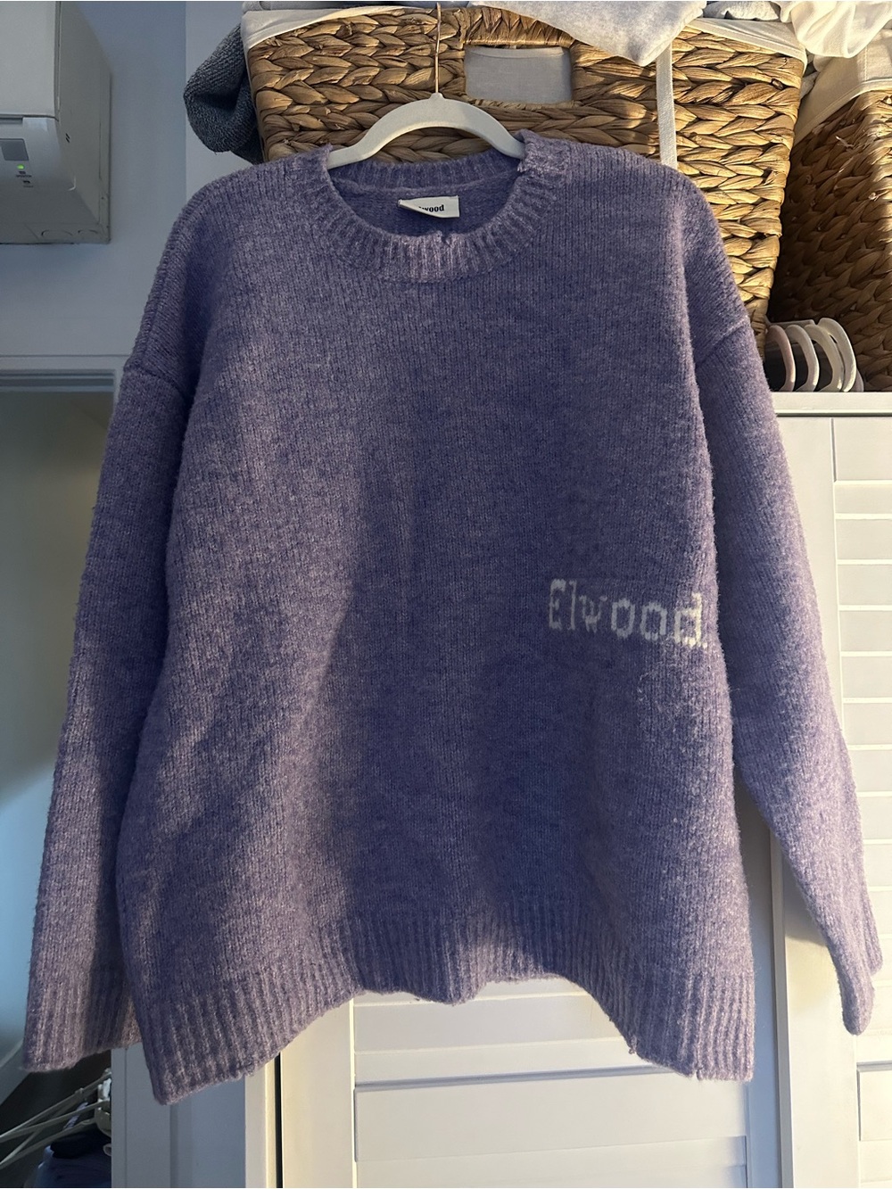 Elwood Women's Lavender Crewneck Sweater